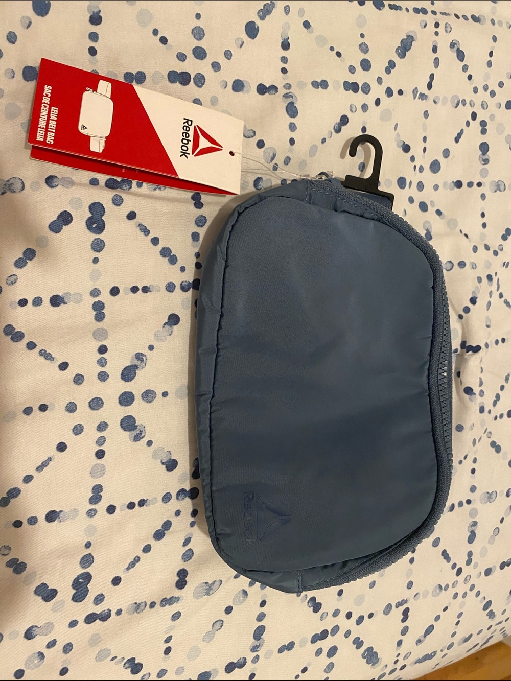 Reebok Men's Slate Blue Belt Bag